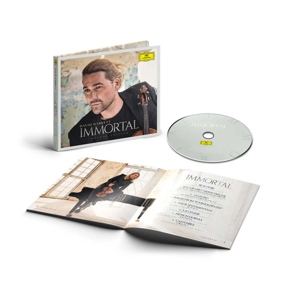 Deutsche Grammophon David Garrett Immortal Deluxe CD 25 Titel