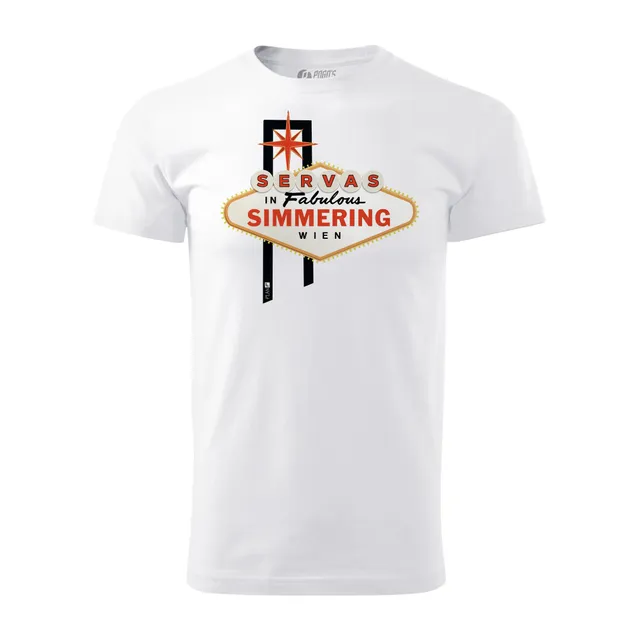 Pogo's Empire Plan P Las Vegas Shirt weiß Baumwolle