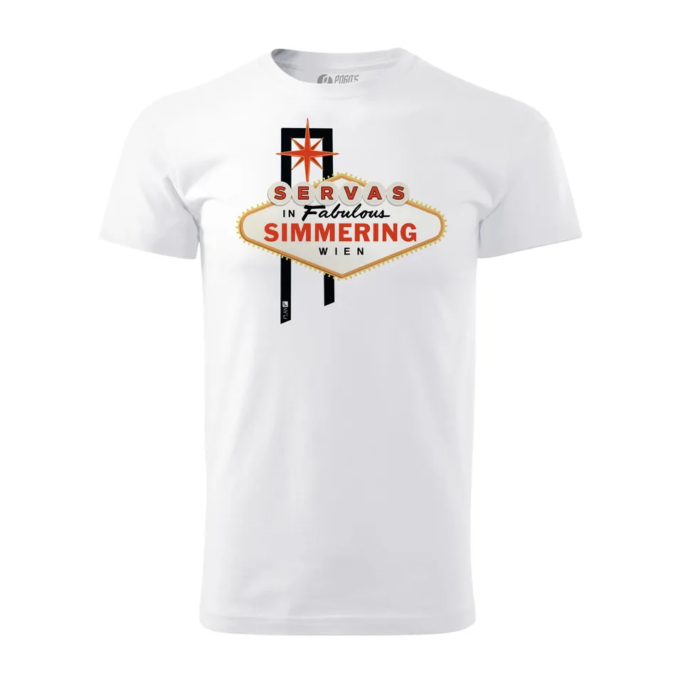 Pogo's Empire Plan P Las Vegas Shirt weiß Baumwolle