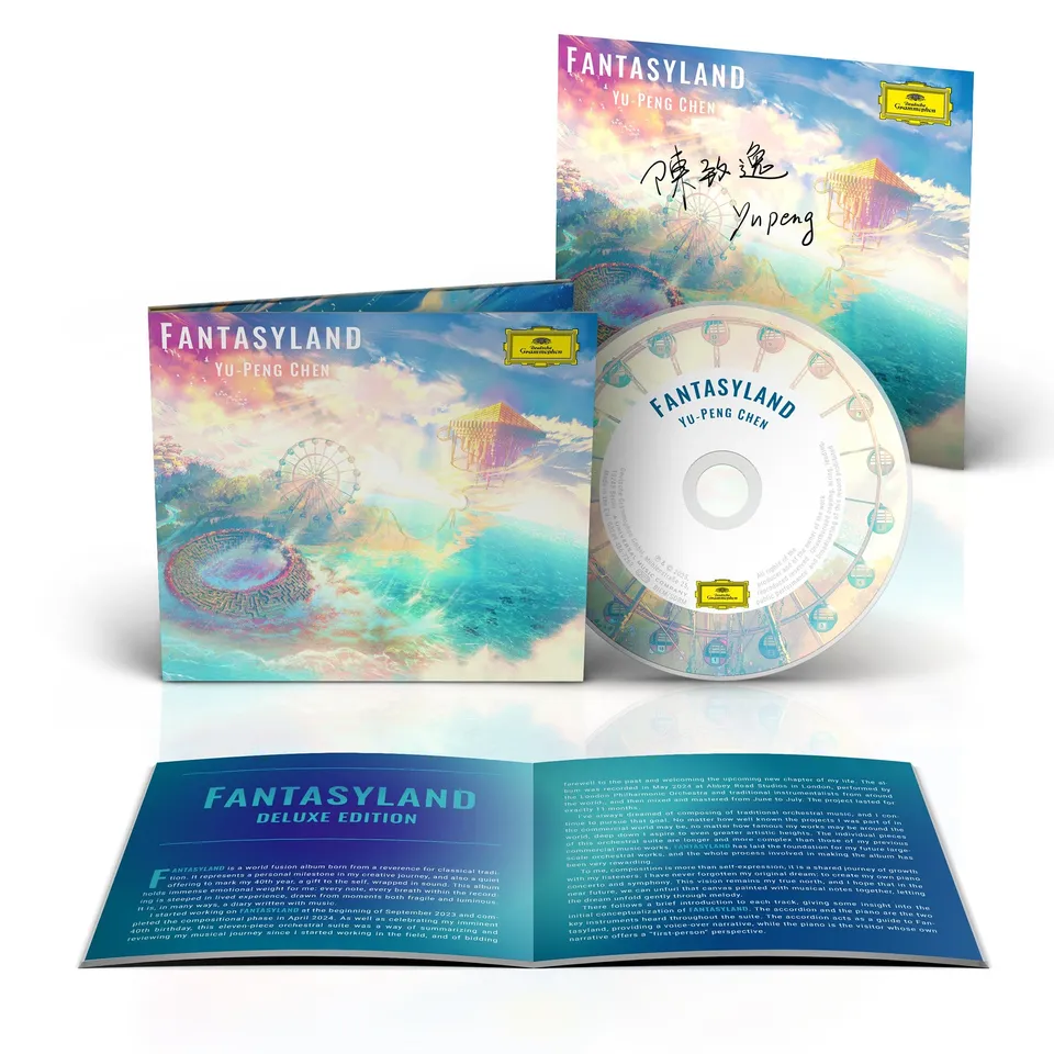Deutsche Grammophon Yu-Peng Chen Fantasyland CD signiert Bundle
