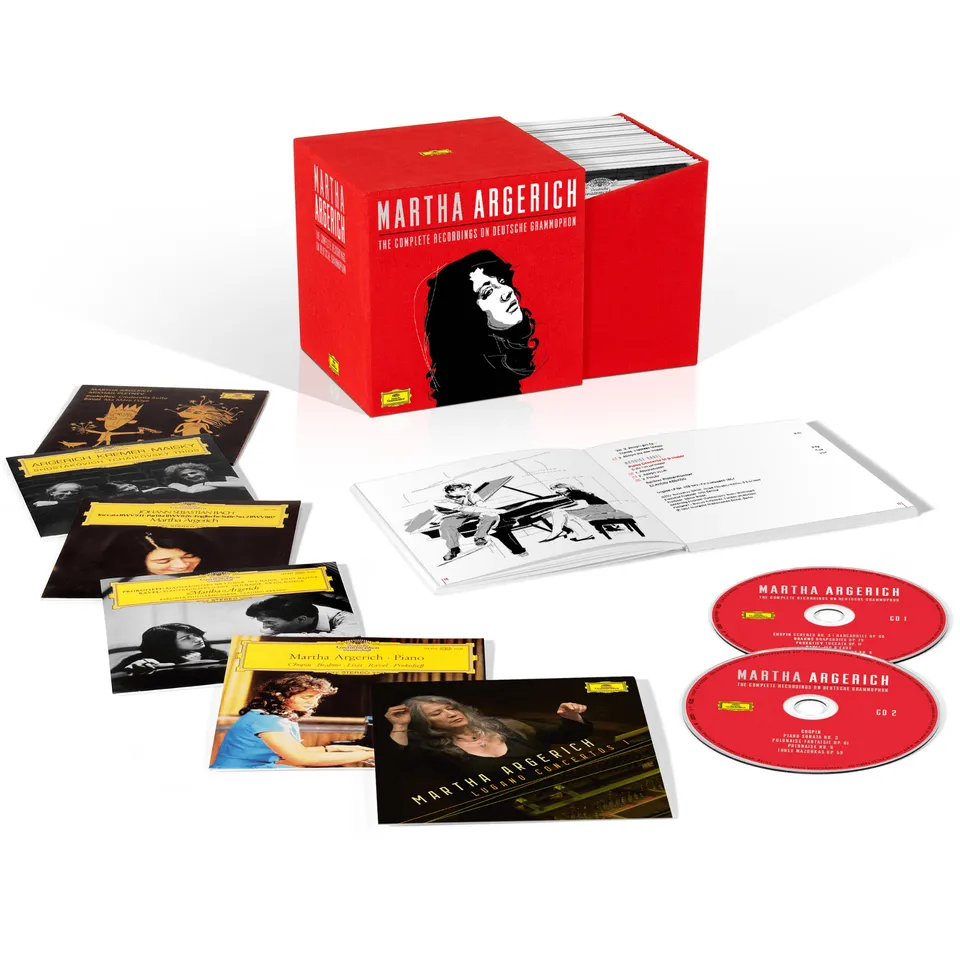 Deutsche Grammophon Argerich Complete Recordings CD Box