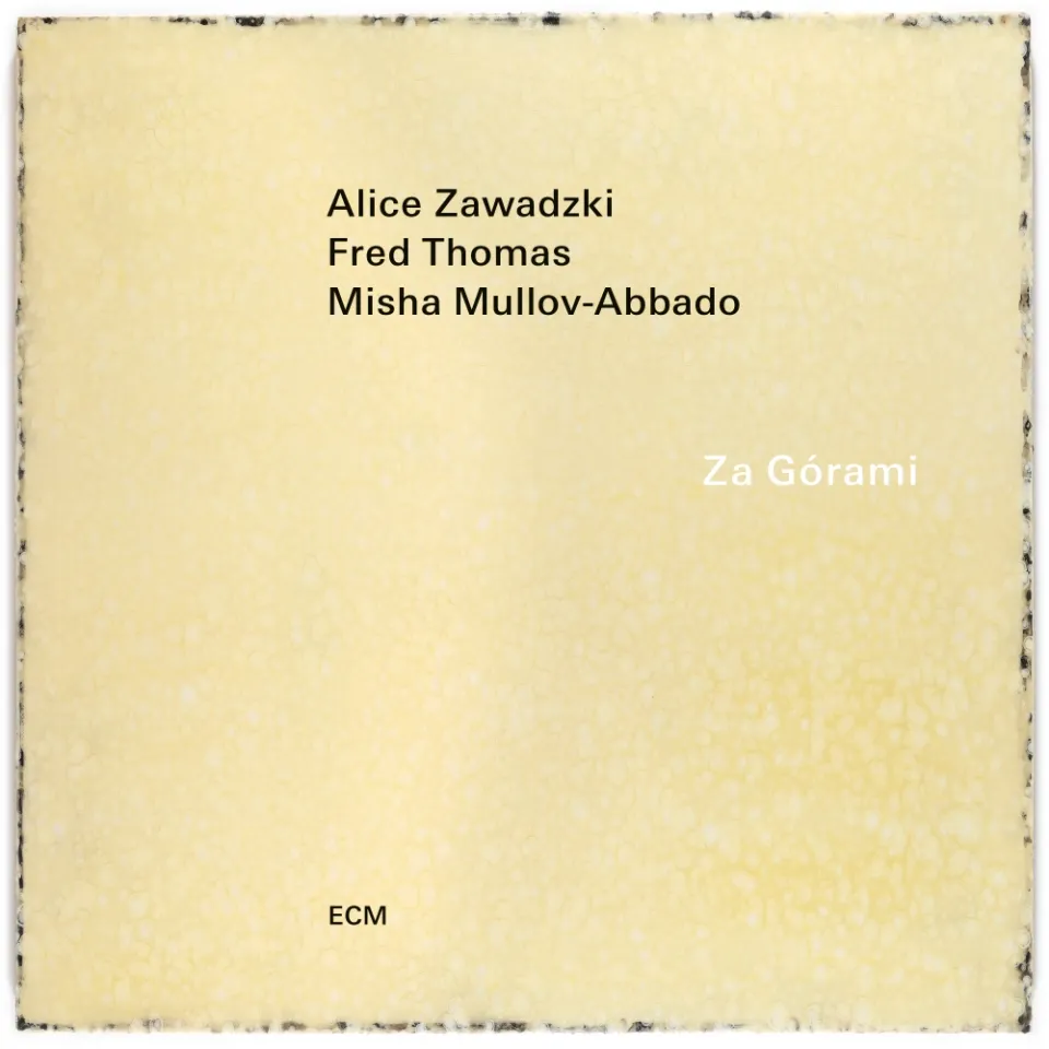 ECM Records Za Górami CD Alice Zawadzki Trio-Folk