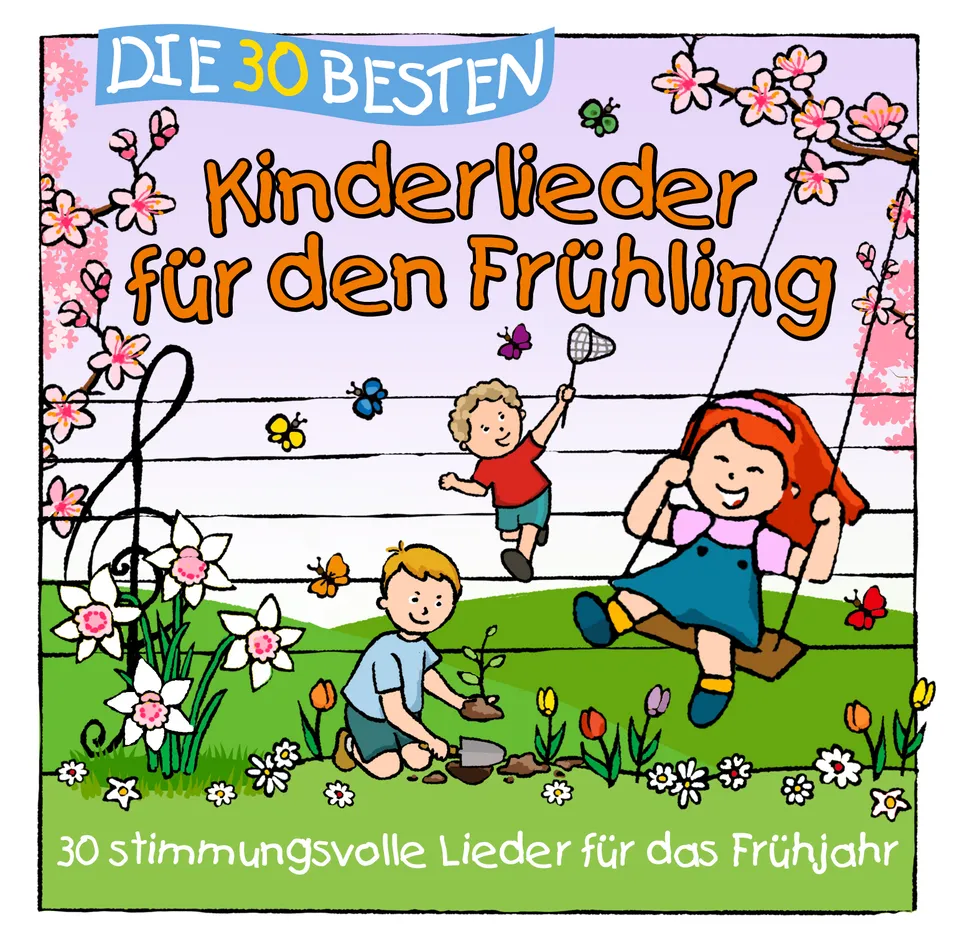Lamp und Leute Die 30 besten Kinderlieder für den Frühling CD