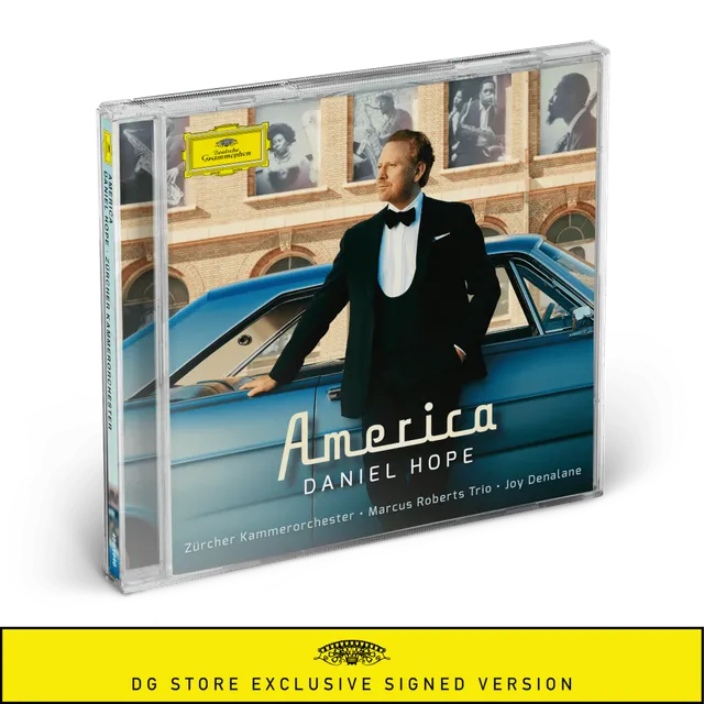 Deutsche Grammophon Daniel Hope America CD signiertes Booklet