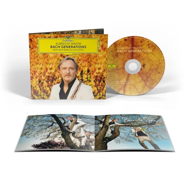 Deutsche Grammophon Albrecht Mayer Bach Generations CD Oboe