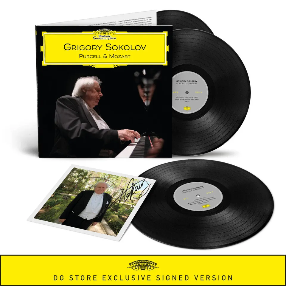 Deutsche Grammophon Grigory Sokolov Purcell & Mozart 3LP live