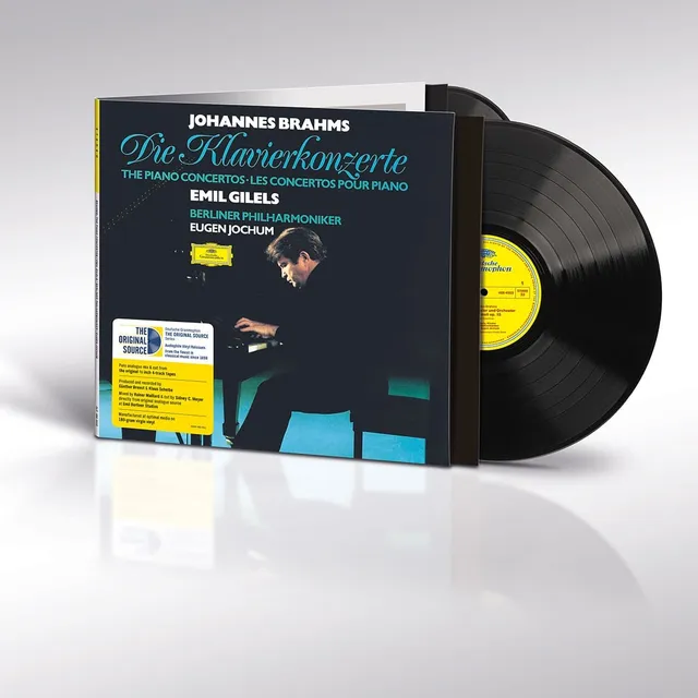 Deutsche Grammophon Brahms Klavierkonzerte 1 & 2 Vinyl 180g AAA