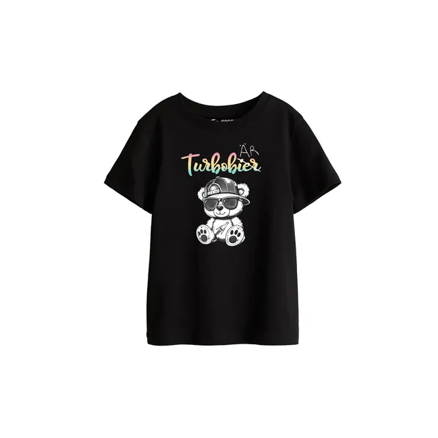 TURBOBIER TurboBär Kindershirt Baumwolle