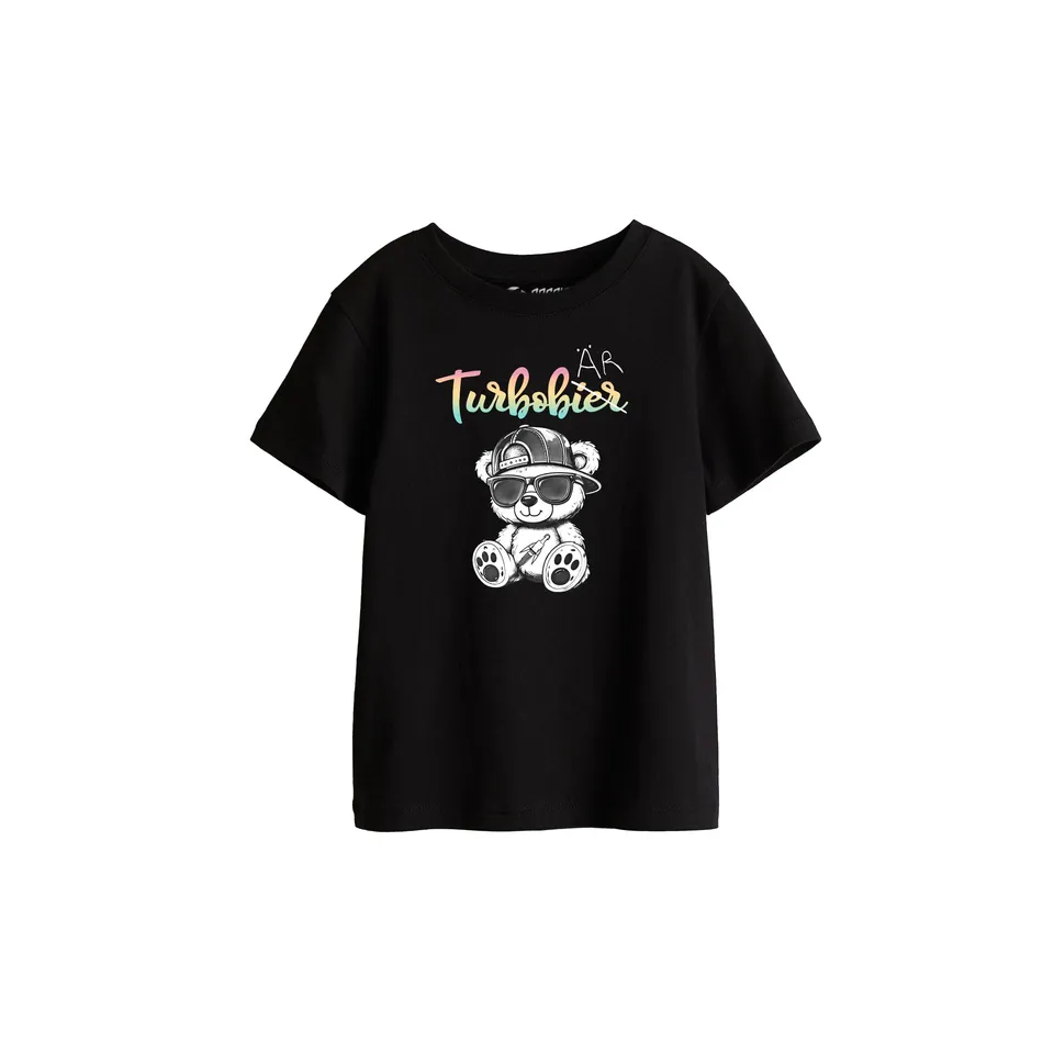TURBOBIER TurboBär Kindershirt Baumwolle