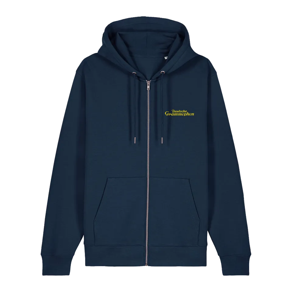 Deutsche Grammophon DG Blue Zip Hoodie French Navy