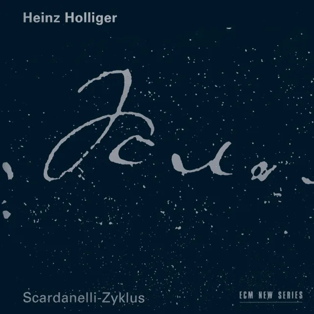 ECM New Series Heinz Holliger Scardanelli-Zyklus CD Hölderlin