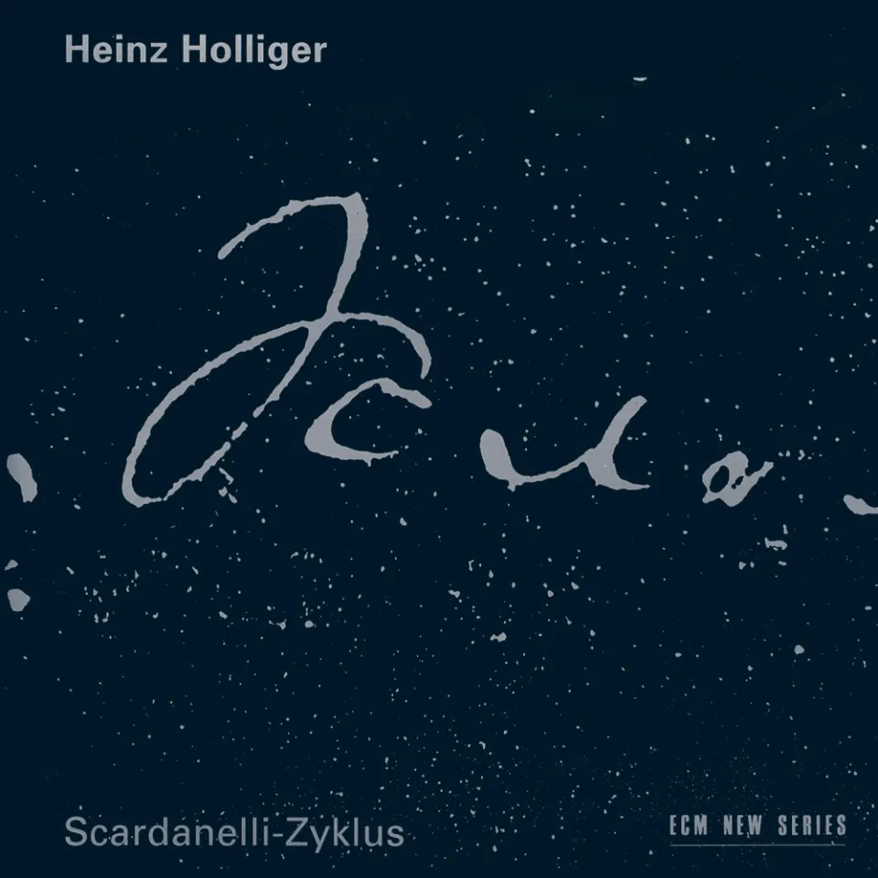 ECM New Series Heinz Holliger Scardanelli-Zyklus CD Hölderlin