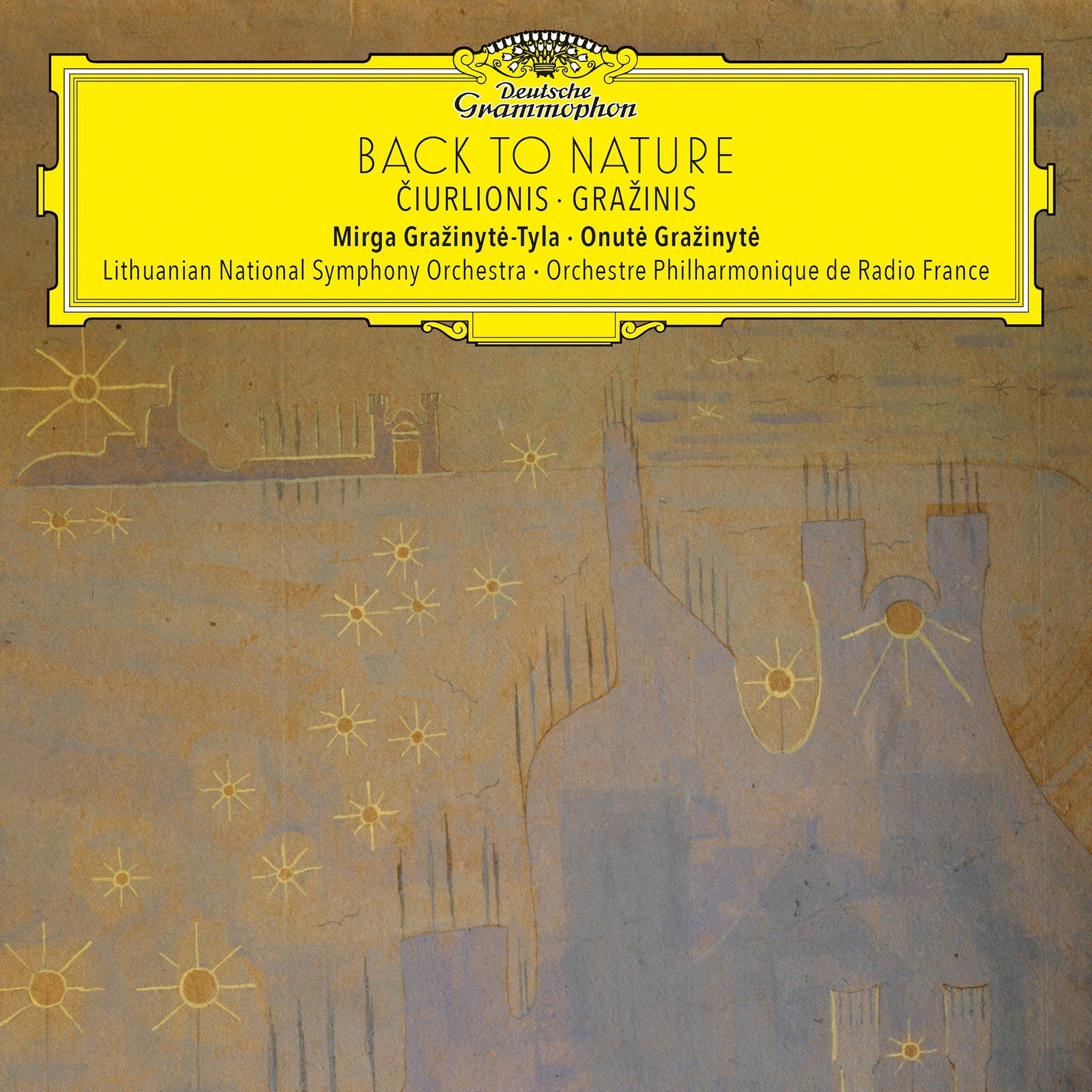 Deutsche Grammophon Back to Nature Čiurlionis Vinyl LP