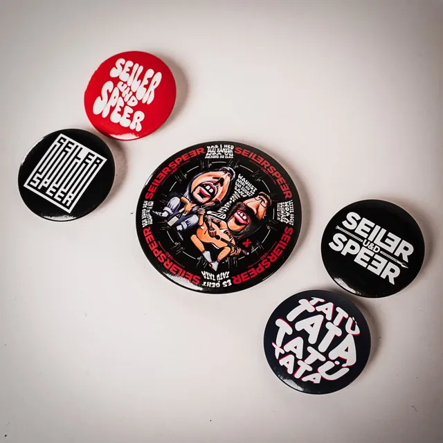 Seiler und Speer Buttons Set Buttons 5-teilig Motive