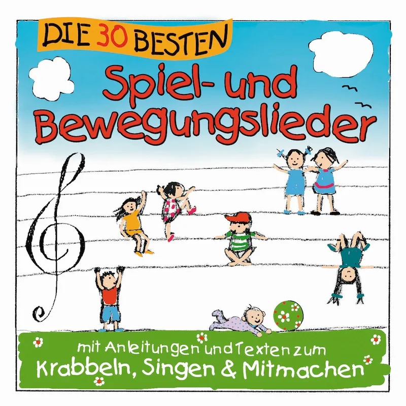 Lamp und Leute Die 30 besten Spiel- und Bewegungslieder Vol. 1 CD mit Beiheft