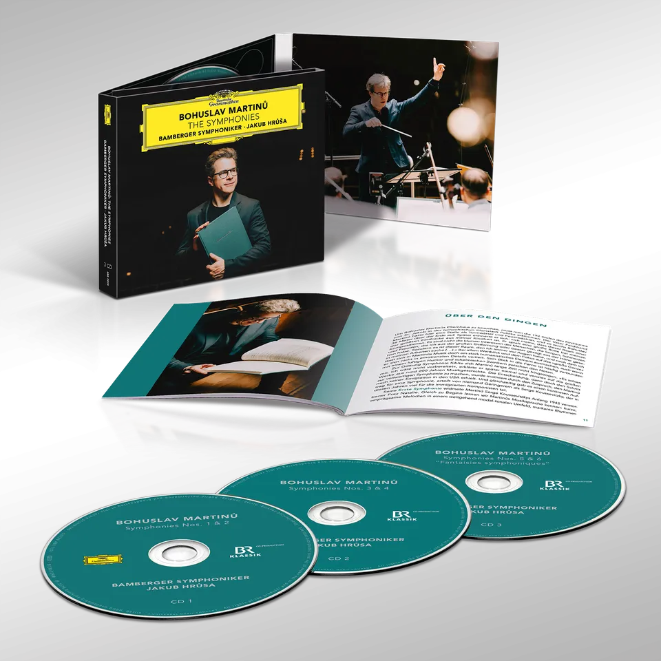 Deutsche Grammophon Martinů Complete Symphonies CD Hrůša 2CD