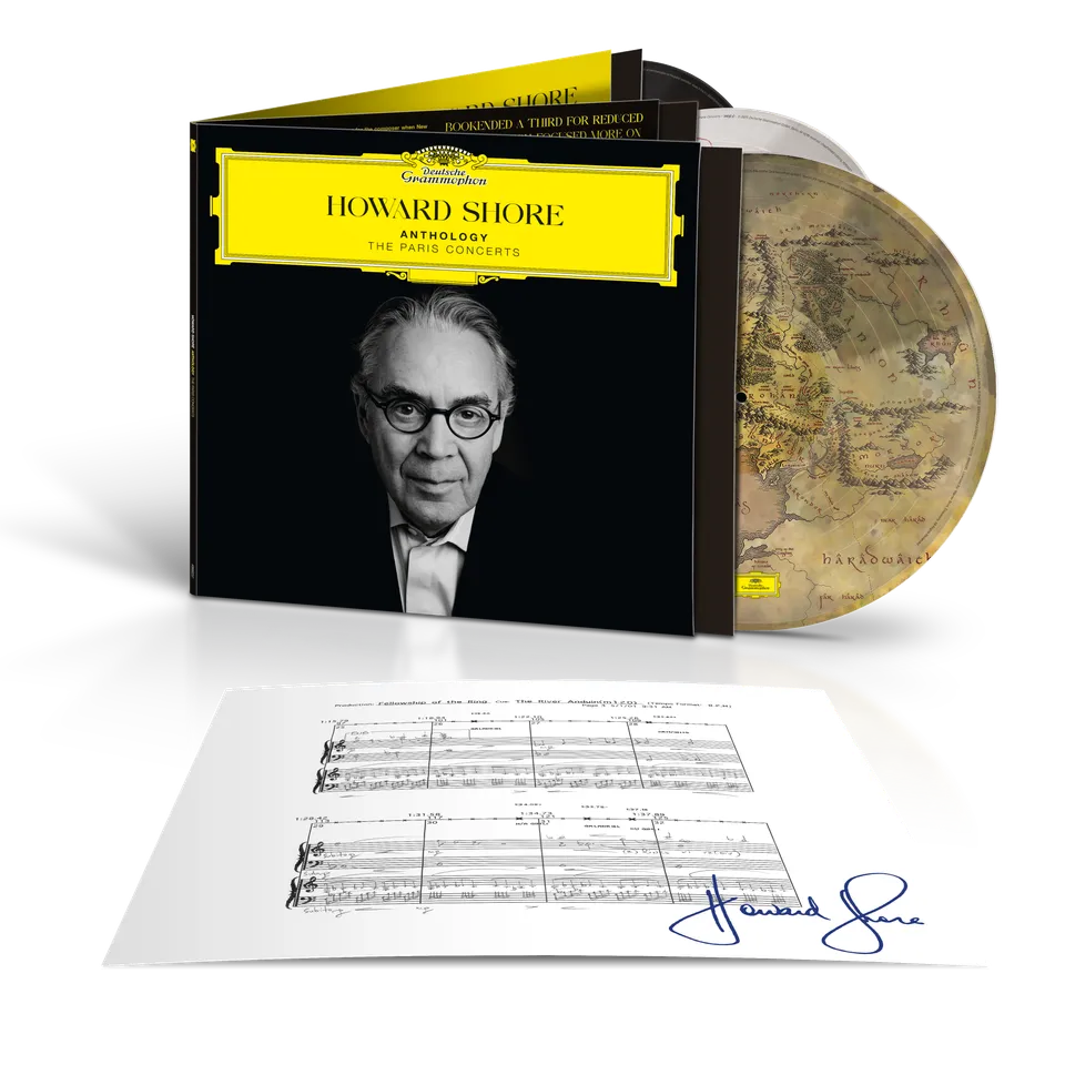 Deutsche Grammophon Howard Shore Anthology Doppelvinyl farbig signiert