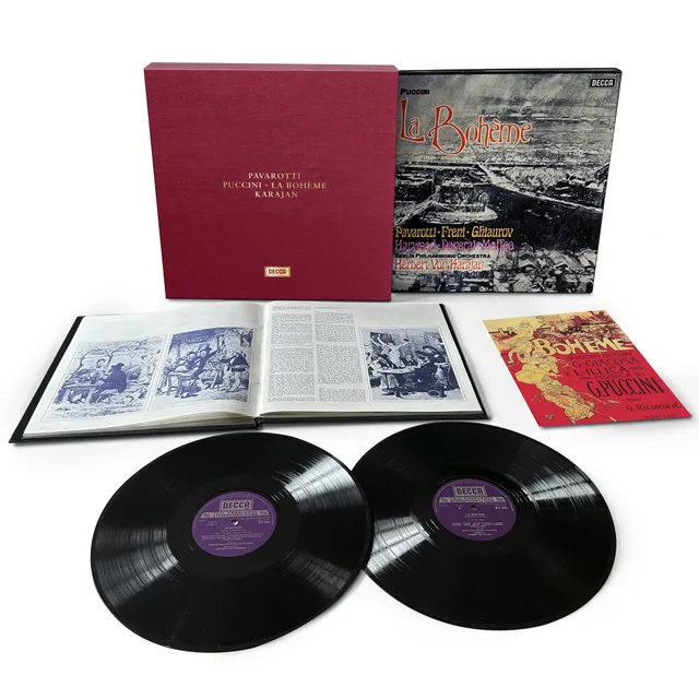 Deutsche Grammophon Pavarotti La Bohème 2LP 180g Deluxe
