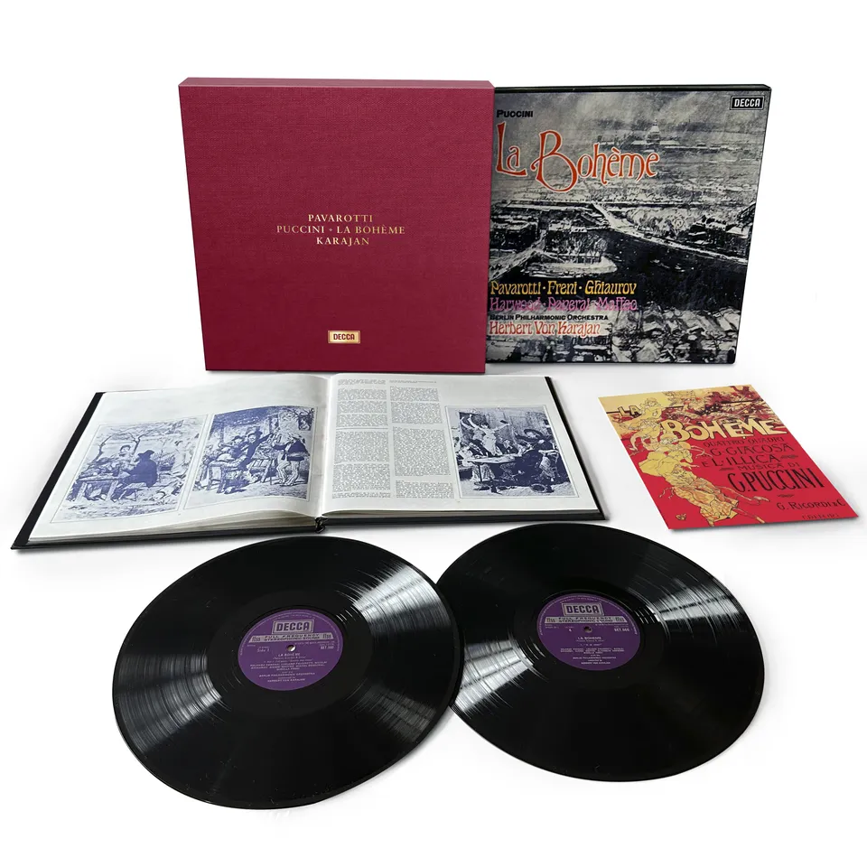 Deutsche Grammophon Pavarotti La Bohème 2LP 180g Deluxe