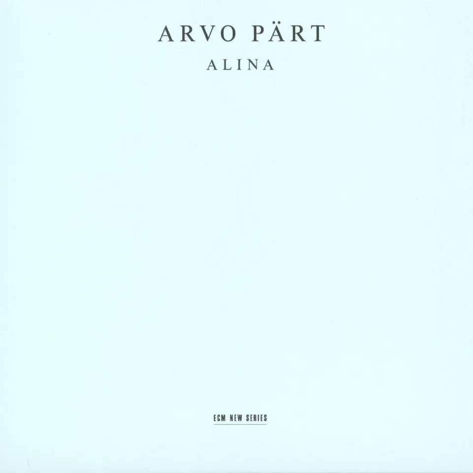 Deutsche Grammophon Arvo Pärt Alina CD Spiegel im Spiegel