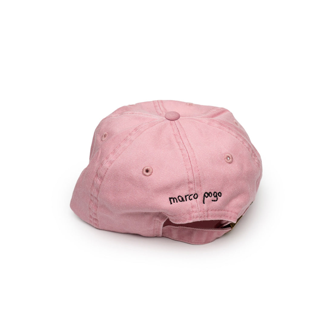 Marco Pogo Vintage Cap I hoss olle Leit Kappe Rosa Baumwolle