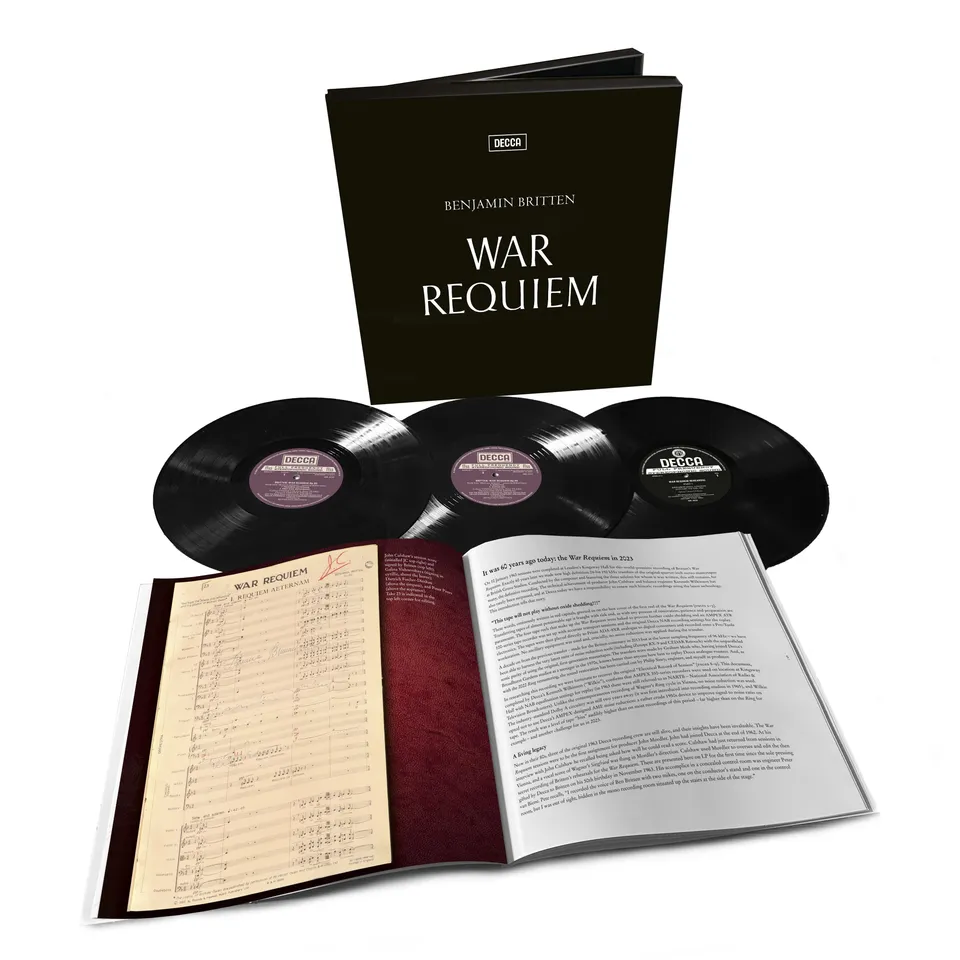 Deutsche Grammophon Britten War Requiem Vinyl 3LP Half-Speed