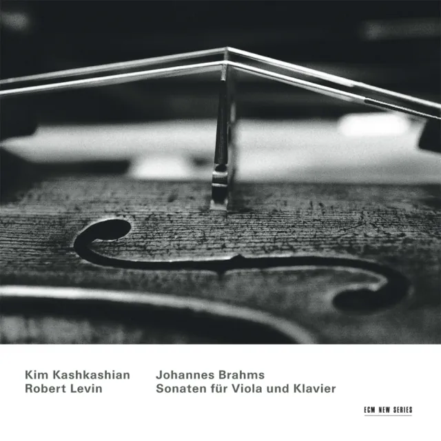 ECM Records Brahms Sonaten für Viola und Klavier CD Kashkashian