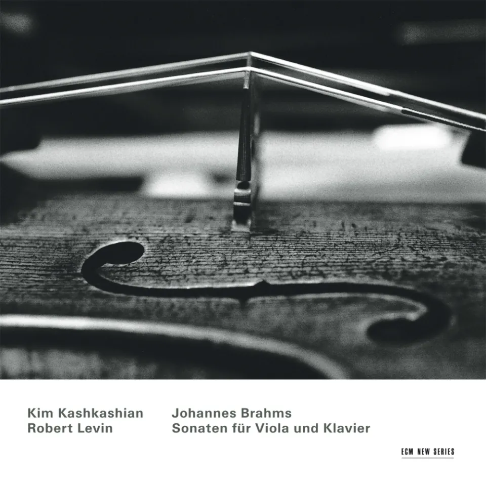ECM Records Brahms Sonaten für Viola und Klavier CD Kashkashian