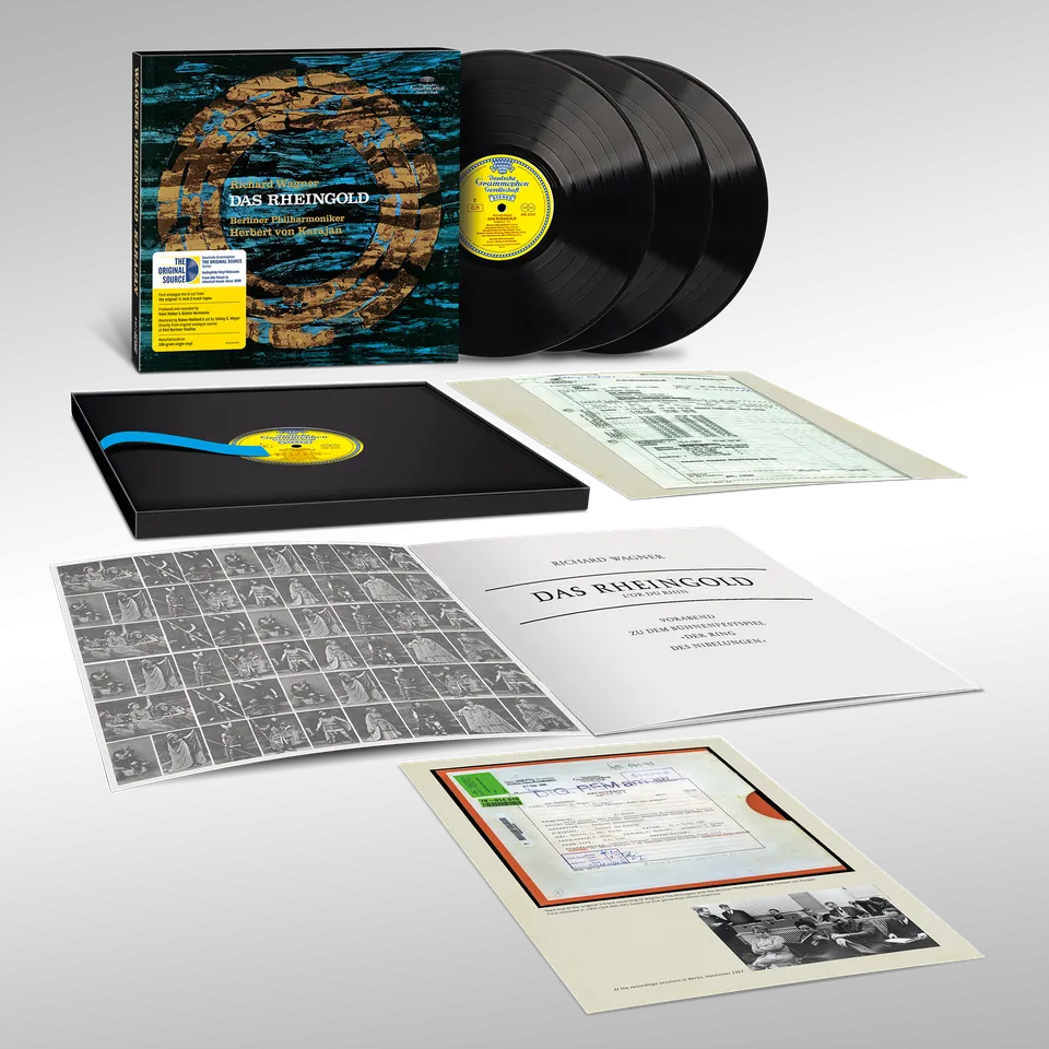 Deutsche Grammophon Original Source Wagner Das Rheingold 3-LP Vinyl Box 180g