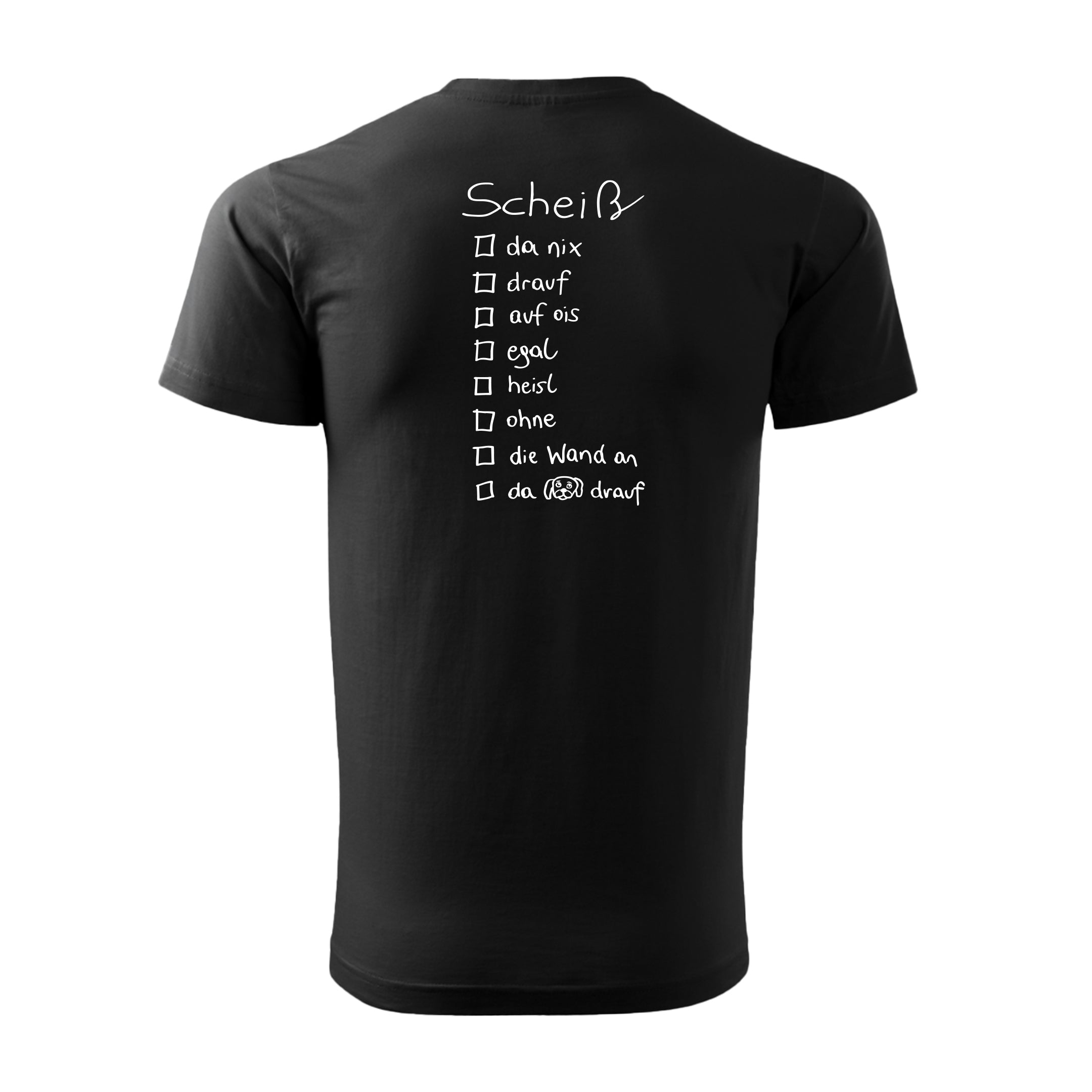 Plan P Heisl Shirt Baumwolle schwarz Größen