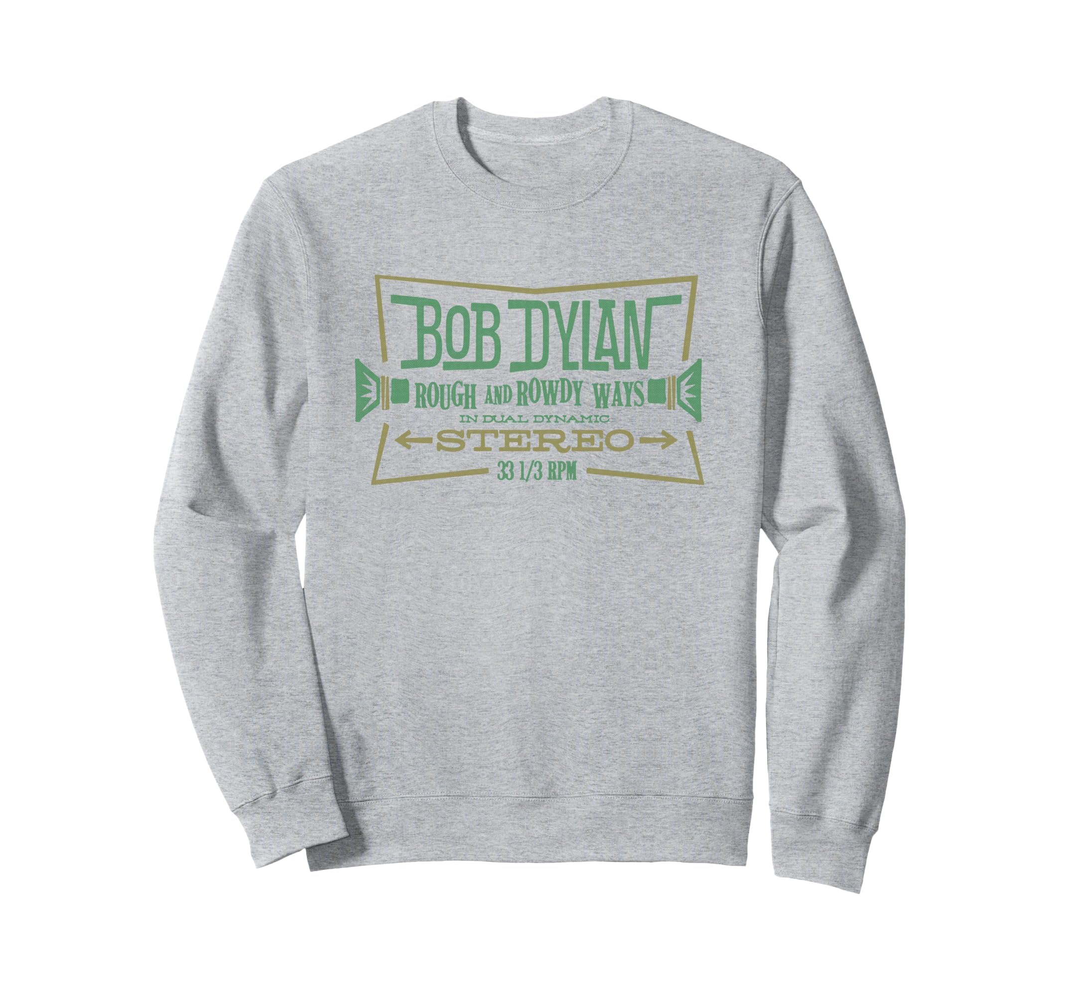 Bob Dylan Stereoanlage Sweatshirt schwarz langarm