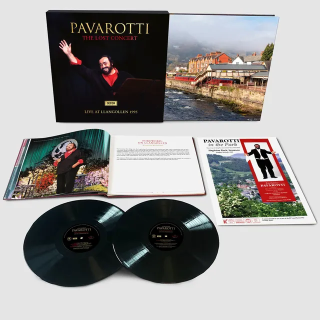 Deutsche Grammophon Pavarotti Lost Concert SACD-Box Buch