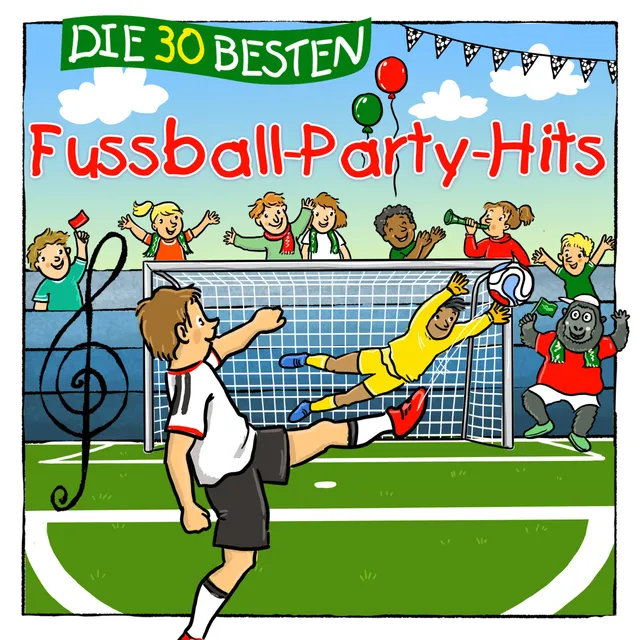 Lamp und Leute Die 30 besten Fußball-Party-Hits Kinderlieder CD