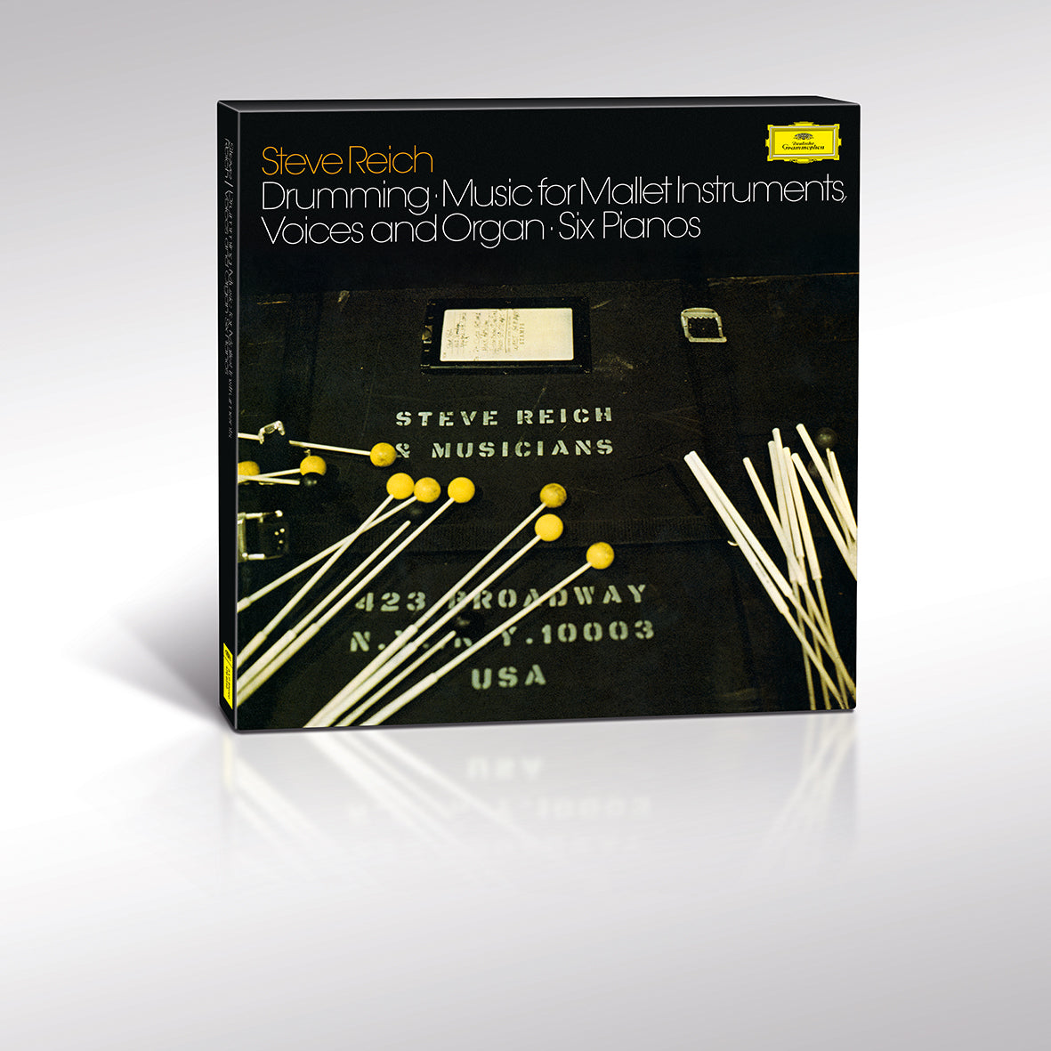 Deutsche Grammophon Original Source Steve Reich Drumming 3LP Box