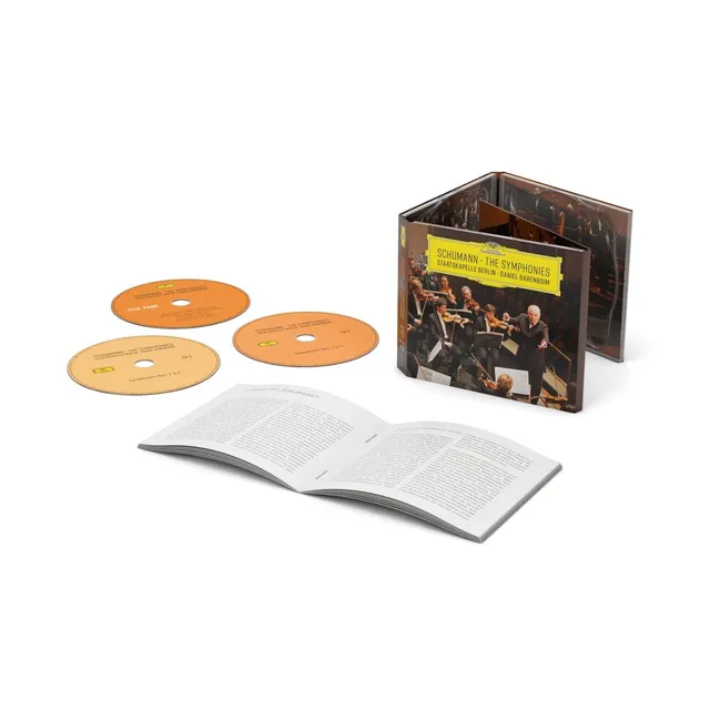 Deutsche Grammophon Barenboim Schumann Symphonien CD 2CD Box