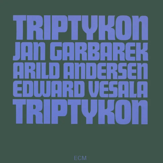 ECM Jan Garbarek Triptykon CD Free Jazz