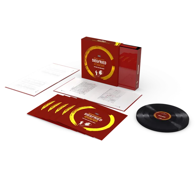 Deutsche Grammophon Solti Wagner Siegfried 5-LP Box 180g