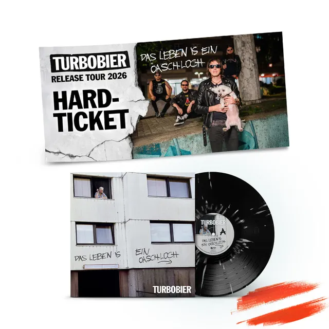Pogo's Empire Turbobier Oaschloch Vinyl Bundle Ticket
