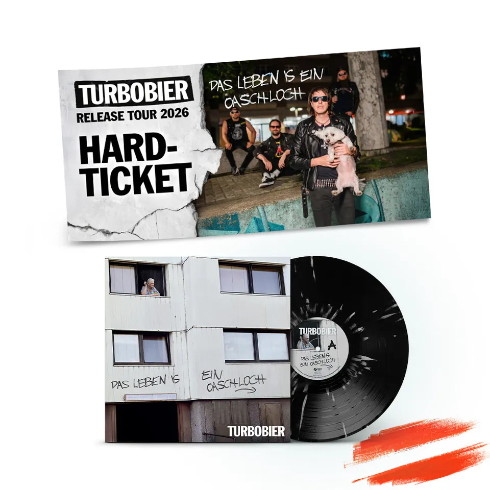 Pogo's Empire Turbobier Oaschloch Vinyl Bundle Ticket