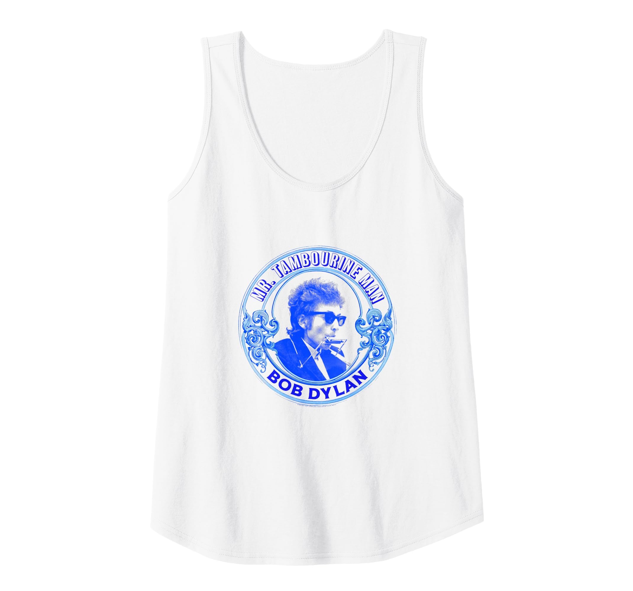 Bob Dylan Mr. Tamburin Man Tank Top Herren Damen offiziell
