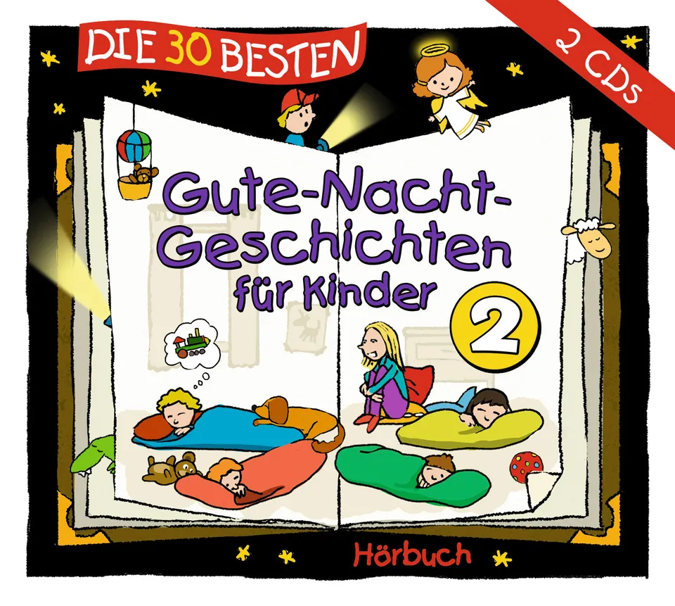Lamp und Leute Die 30 besten Gute-Nacht-Geschichten Vol.2 Hörbuch 2 CDs