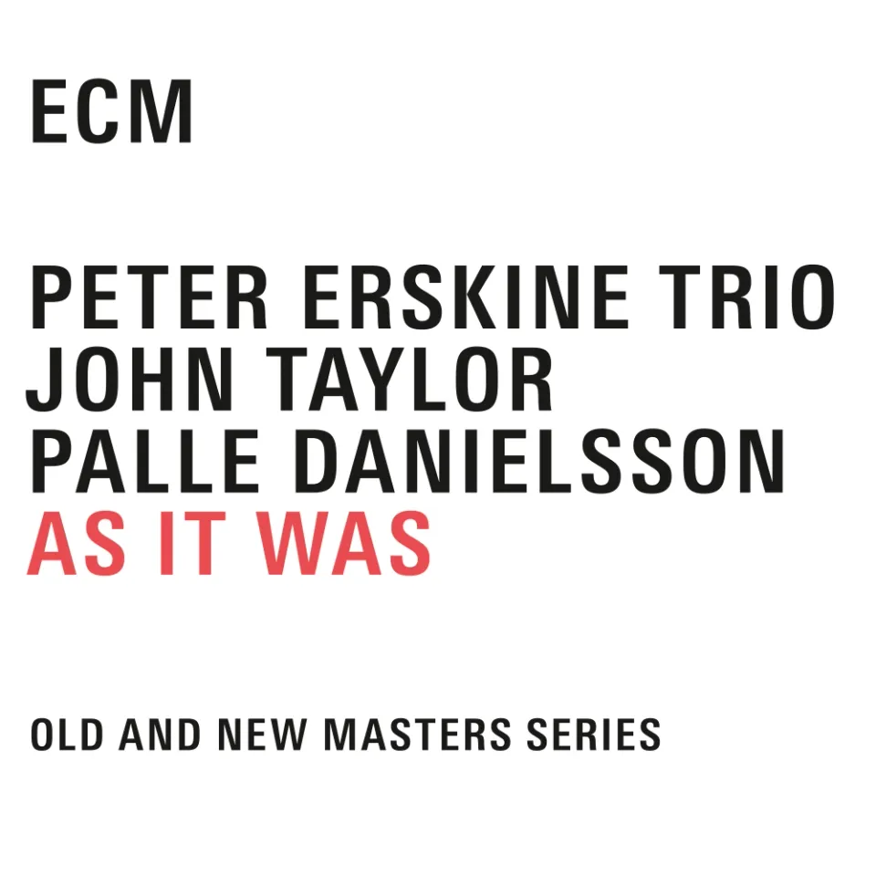 ECM Records As It Was 4-CD Box Erskine Trio Jazz