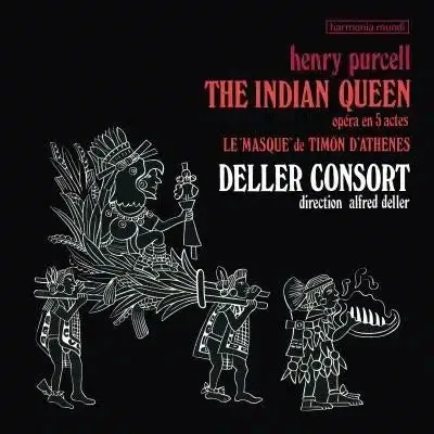 Deutsche Grammophon Purcell Indian Queen CD Deller Consort barock