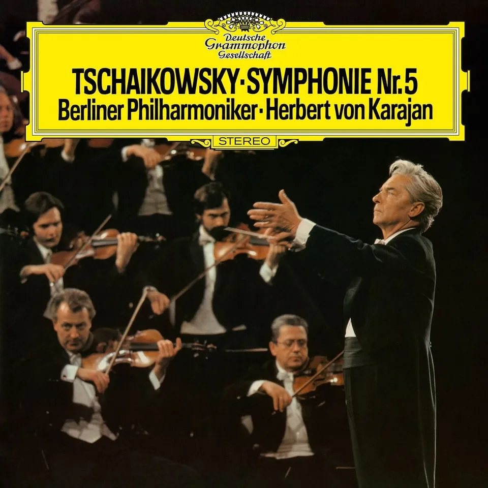 Deutsche Grammophon Karajan Sinfonie Nr. 5 Vinyl LP Tschaikowsky