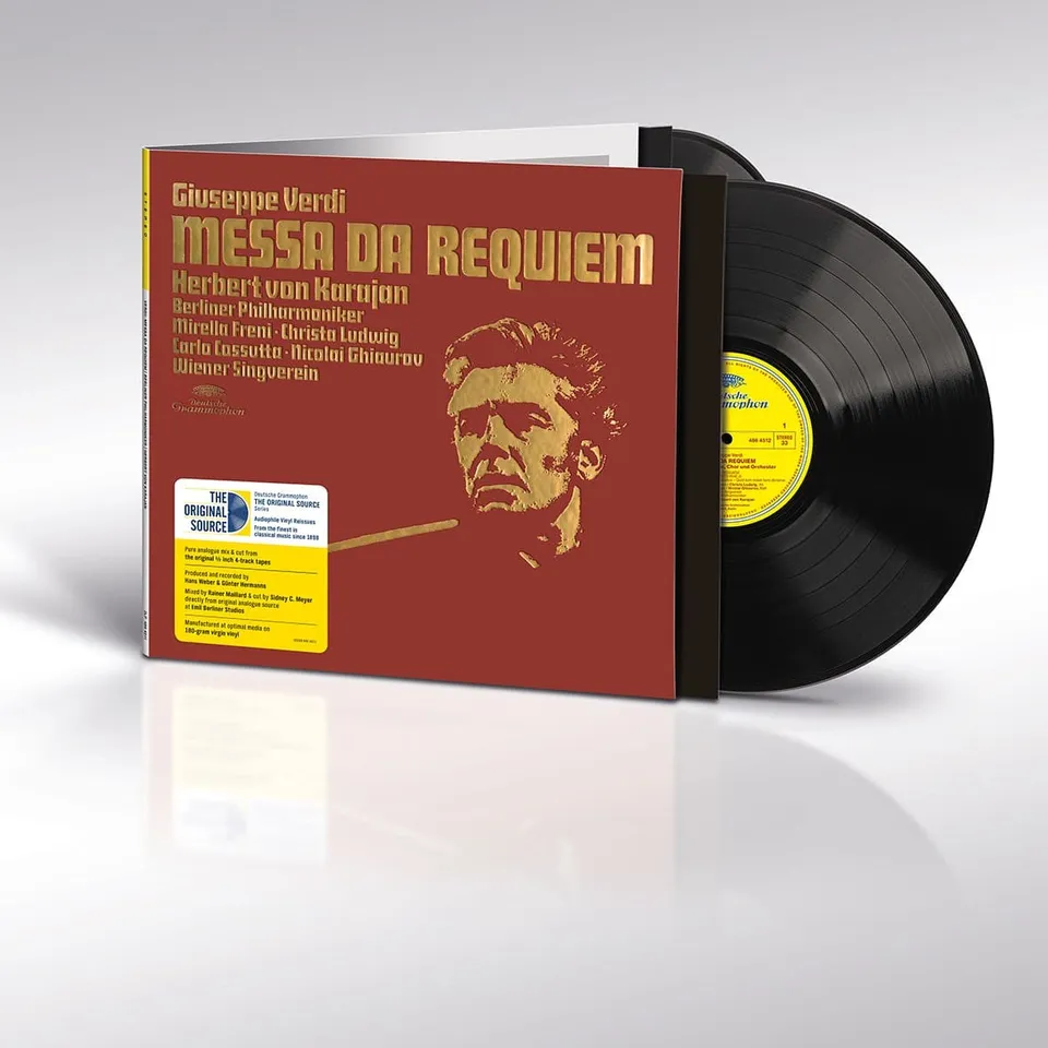 Deutsche Grammophon Karajan Verdi Messa da Requiem Vinyl 180g