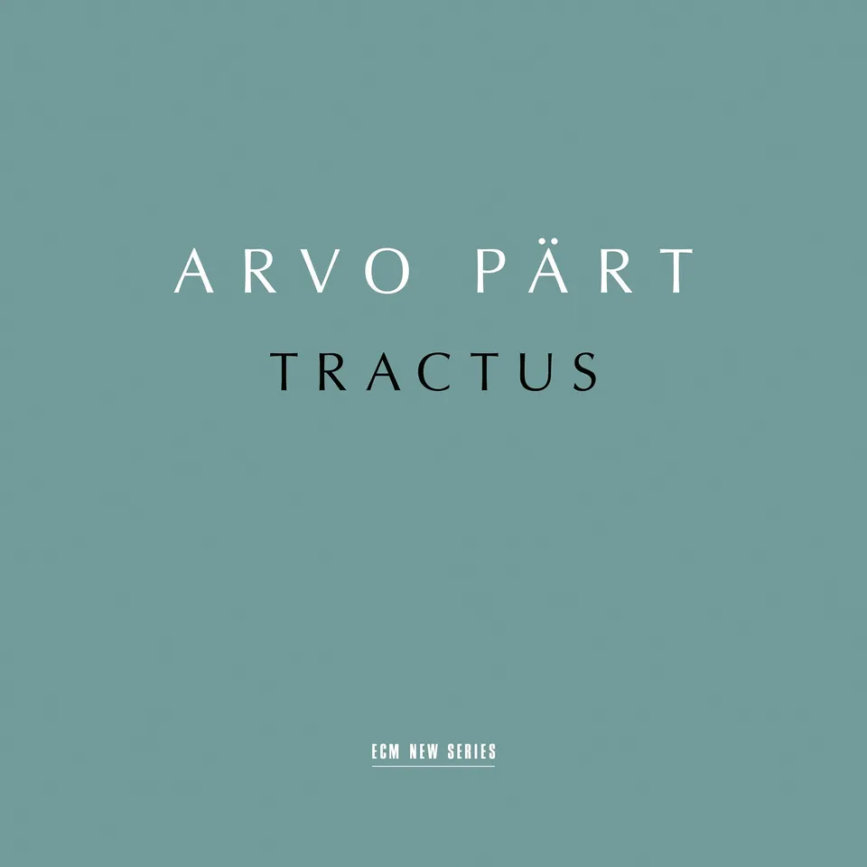 Deutsche Grammophon Arvo Pärt Tractus CD OS Chor