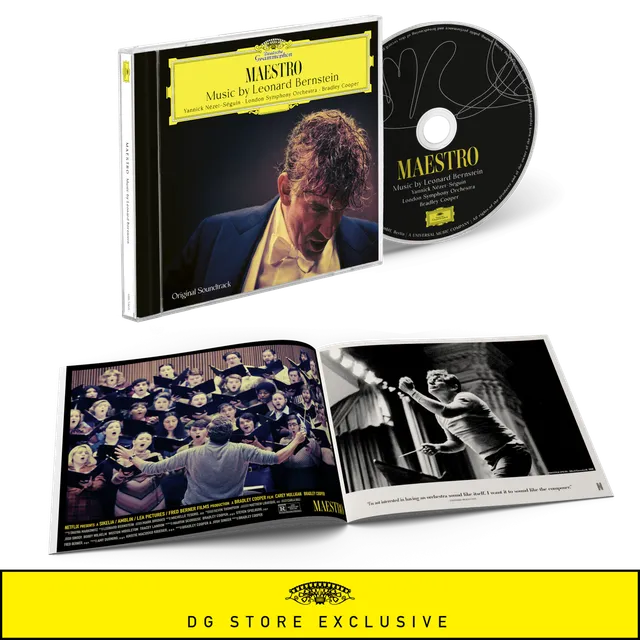 Deutsche Grammophon Maestro Bernstein Soundtrack CD Fotobuch