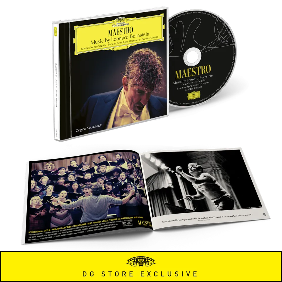 Deutsche Grammophon Maestro Bernstein Soundtrack CD Fotobuch