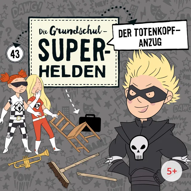 Lamp und Leute Grundschul-Superhelden Folge 43 CD Totenkopfanzug