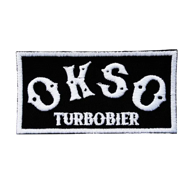 Pogo's Empire Turbobär O.K.S.O. Aufnäher zum Aufbügeln